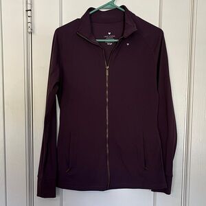 Purple Zip-Up Impact Jacket from Love Fitness size L